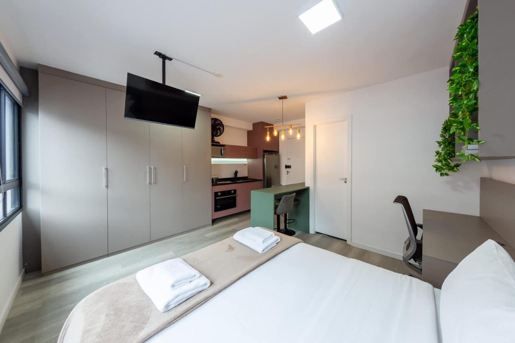 Apartamento Bhomy Pinheiros - 6min Do Metro Sumare Nrb117 *